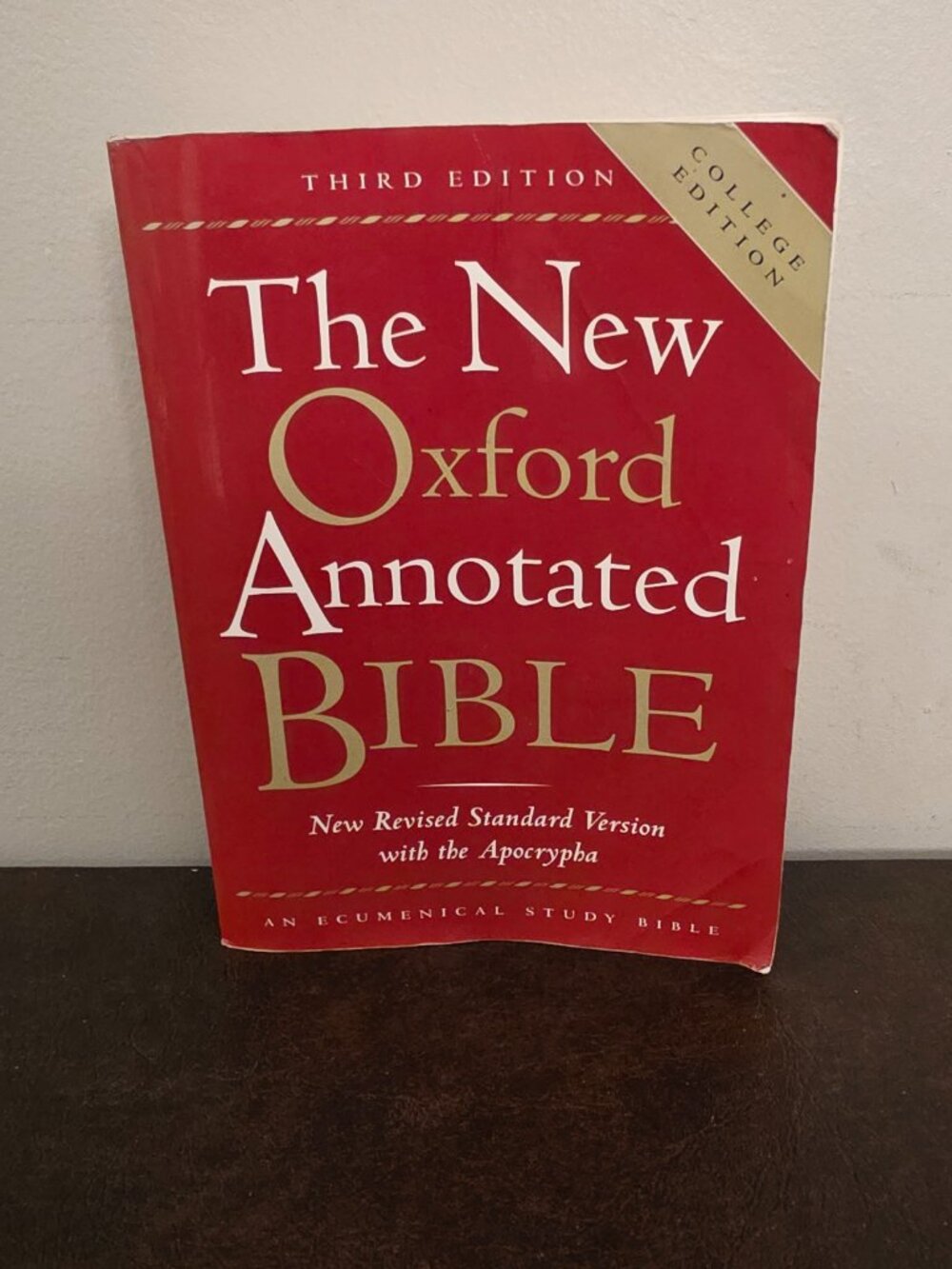 New Oxford Annotated Bible, Third Edition, New Revised Standard Version